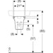 POLUSTUB SELNOVA SQUARE GEBERIT 501.477.00.7 Stubovi/polustubovi Geberit Madras doo Beograd