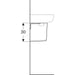 POLUSTUB SELNOVA SQUARE GEBERIT 501.477.00.7 Stubovi/polustubovi Geberit Madras doo Beograd