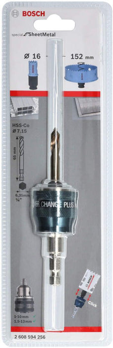 PowerChangePlus adapter 3/8", 8,7mm + HSS-Co burgija 7,15x65mm (2608594256) Adapter za burgije BOSCH BOSCH-2608594256 Madras doo Beograd