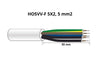 PRIKLJUČNI KABAL 5x2.5 mm PP/J 3 metra Kablovi MakTrade Madras doo Beograd
