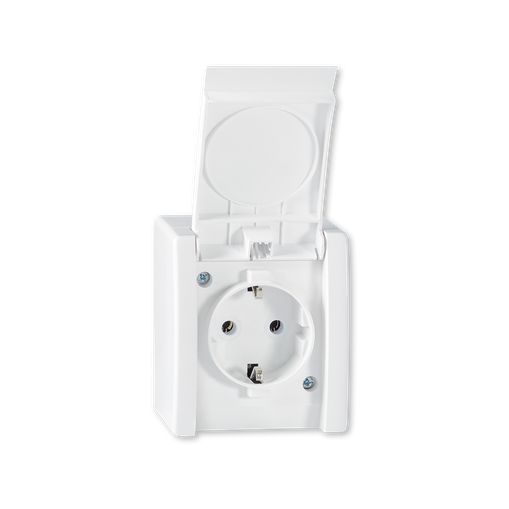 Priključnica dvopolna, 16A sa porcelanskim jezgrom - ALING CONEL 241.00 Elektromaterijal Aling Conel Madras doo Beograd