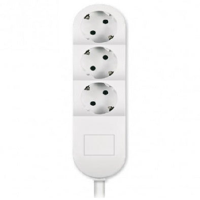 PRODUŽNI KABAL 3M 3RUPE 3600W BELI ALING CONEL Produžni kabl Aling Conel Madras doo Beograd