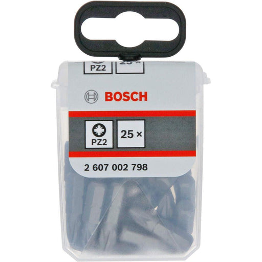 PZ2 25mm bitovi u Tic Tac pakovanju 25kom Extra Hard Bosch - 2607002798 Bit PZ2 BOSCH BOSCH-2607002798 Madras doo Beograd