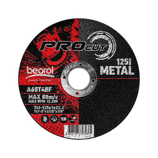 Rezna ploča za metal 125x1mm (RPM125X1) Rezna ploča BEOROL RPM125X1 Madras doo Beograd