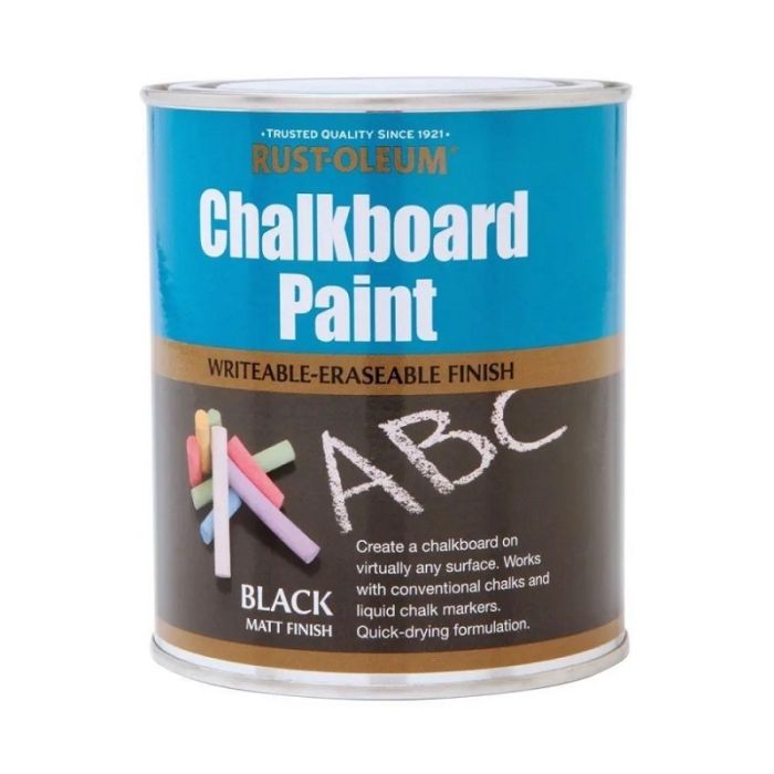 Rust Oleum - Boja za školske table - crna mat 750ml Građevinski materijali Madras doo Beograd Madras doo Beograd