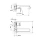 S2 STOLZ-2 BATERIJA UZIDNA ZA LAVABO (MODEL 2) ROSAN 231401 Baterije Rosan 231401 Madras doo Beograd