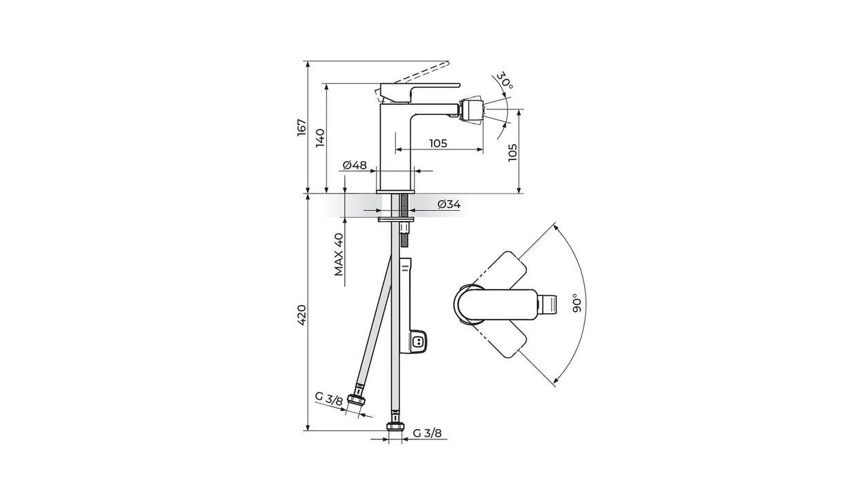 S2 STOLZ-2 BATERIJA ZA BIDE ROSAN 239101 Baterije Rosan 239101 Madras doo Beograd