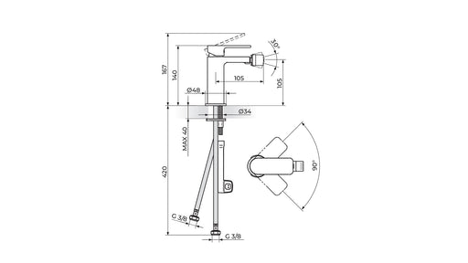 S2 STOLZ-2 BATERIJA ZA BIDE ROSAN 239101 Baterije Rosan 239101 Madras doo Beograd