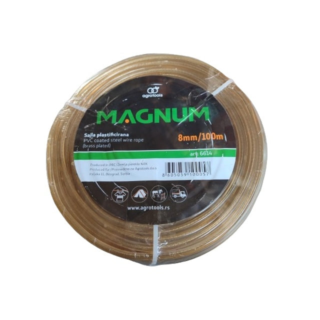 Sajla fi 8mm plastificirana, 100m (6614) Sajla Magnum Madras doo Beograd