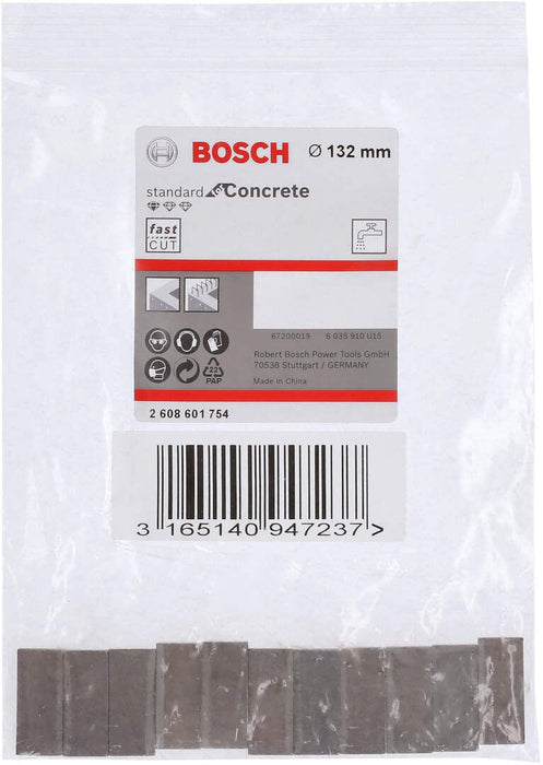 Segmenti za Bosch dijamantsku krunu Standard for Concrete 132mm - pakovanje 11 komada (2608601754) Segmenti za dijamantsku krunu BOSCH BOSCH-2608601754 Madras doo Beograd