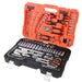 Set 154 del. nasadnih ključeva (1/4, 3/8, 1/2)"sa čegrtaljkama 1/4" i 3/8" HEX/mm/col" Tactix Madras doo Beograd