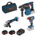 Set akumulatorskog alata GBH 18V-26 + GDX 18V-200 C + GWS 18V-10 18V; 1 x 5,0 Ah; 1 x ProCORE 8,0 Ah (0615990M9F) Aku set alata BOSCH BOSCH-0615990M9F Madras doo Beograd