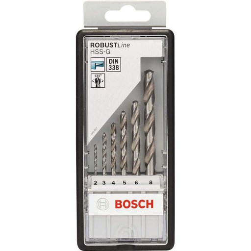 Set burgija za metal Bosch HSS-G - 2-3-4-5-6-8 mm (2607010529) Set burgija za metal BOSCH BOSCH-2607010529 Madras doo Beograd