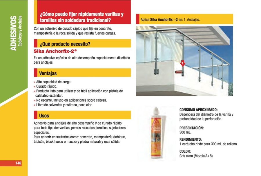 SIKA ANCHOR FIX-2 Masa za ankerisanje dvokomponentna 300ml (69932) Anker fix Sika 69932 Madras doo Beograd