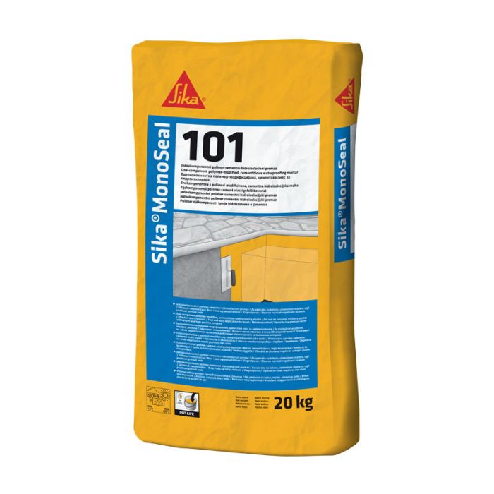 Sika Monoseal 101 1K - Gotova cementna smesa za kupatila 20kg Građevinski materijali Sika 6638_c Madras doo Beograd