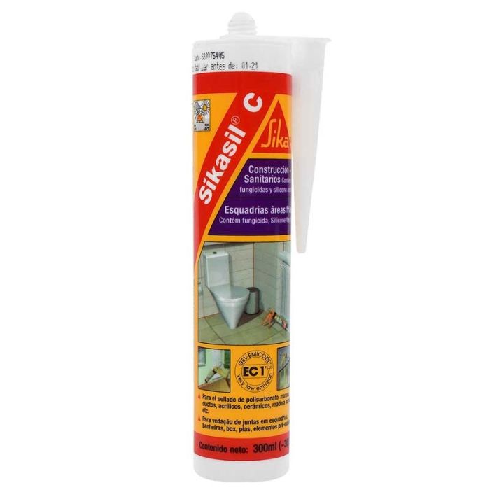 Sika Sikasil C - Silikon neutralni 300ml Građevinski materijali Sika 68442 Madras doo Beograd