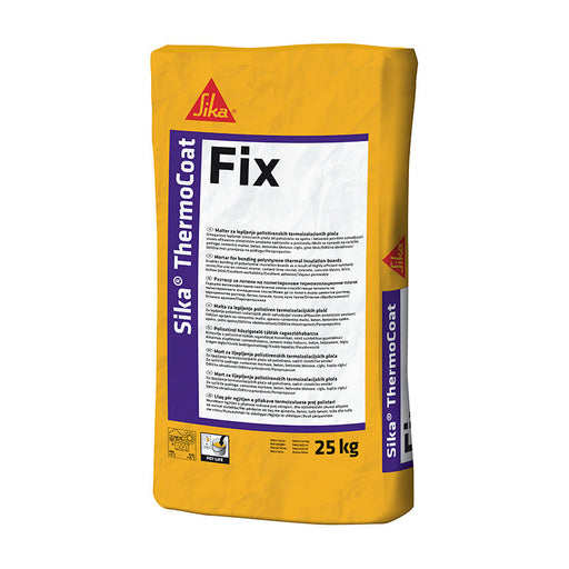 Sika ThermoCoat Fix-lepak za stiropor 25kg Fasade i termoizolacije Sika Madras doo Beograd