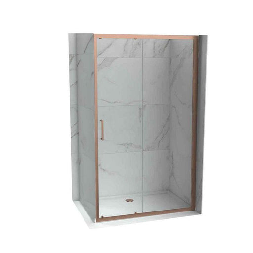 Stakleni paravan COPEN ATLAS PRO 1200x1950 rose gold. staklo 6mm providno (C-02-RG43120) Klizna vrata Copen Madras doo Beograd