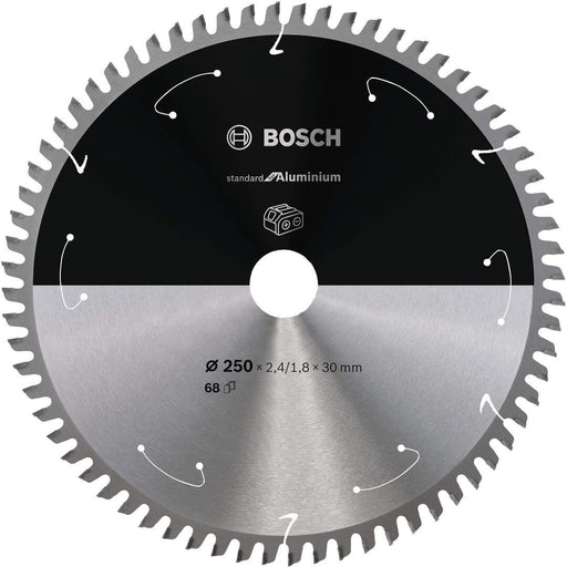 Standard for Aluminium list kružne testere za akumulatorske testere 250x2,4x30 T68 List kružne testere BOSCH BOSCH-2608837778 Madras doo Beograd