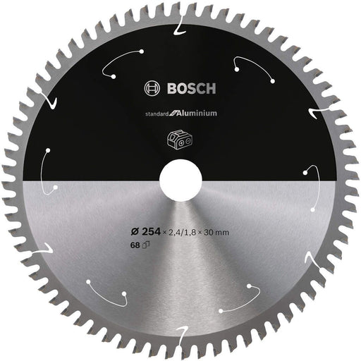 Standard for Aluminium list kružne testere za akumulatorske testere 254x2,4x30 T68 List kružne testere BOSCH BOSCH-2608837780 Madras doo Beograd