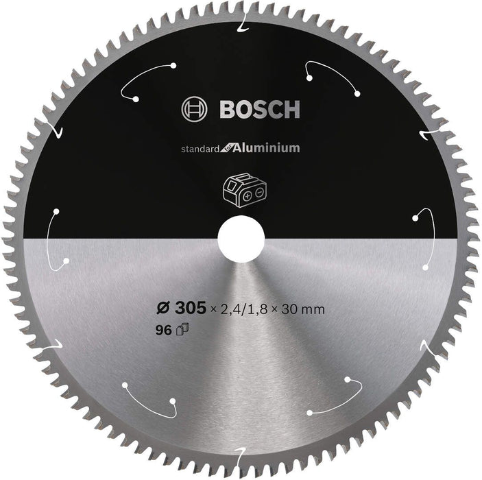 Standard for Aluminium list kružne testere za akumulatorske testere 305x2,4x30 T96 List kružne testere BOSCH BOSCH-2608837782 Madras doo Beograd