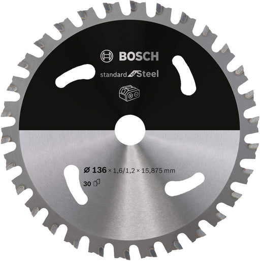 Standard for Steel list kružne testere za akumulatorske testere 136x1,6x15.875 T30 List kružne testere BOSCH BOSCH-2608837745 Madras doo Beograd