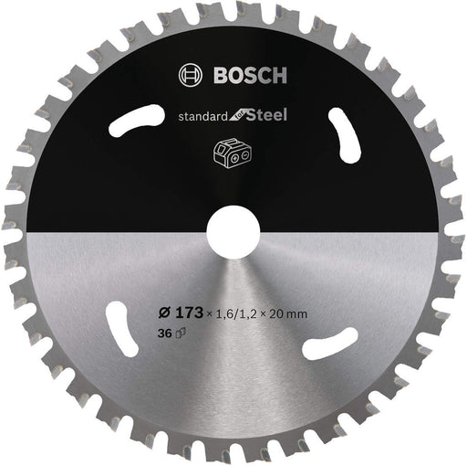 Standard for Steel list kružne testere za akumulatorske testere 173x1,6x20 T36 List kružne testere BOSCH BOSCH-2608837750 Madras doo Beograd