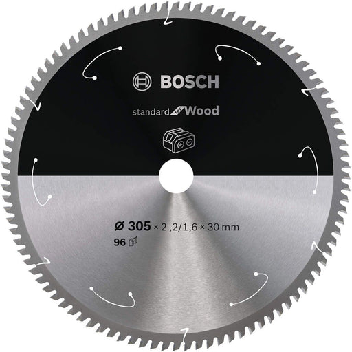 Standard for Wood list kružne testere za akumulatorske testere 305x2,2x30 T96 List kružne testere BOSCH BOSCH-2608837744 Madras doo Beograd