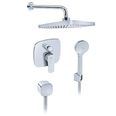 STOLZ KOCKA BATERIJA UZIDNA (RUČNI I ZIDNI TUŠ) ROSAN 131605 Ugradne baterije Rosan Madras doo Beograd