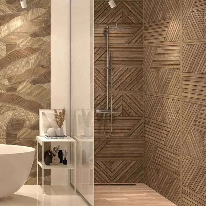 Studio Laths Walnut Zidne pločice 60x120cm - Balkania Ceramics Zidne pločice Balkania Ceramics Madras doo Beograd