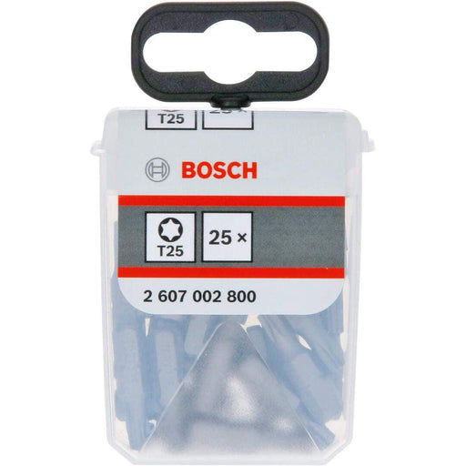 T25 25mm Torx bitovi u Tic Tac pakovanju 25kom Extra Hard Bosch - 2607002800 Set bitova BOSCH BOSCH-2607002800 Madras doo Beograd