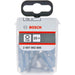 T25 25mm Torx bitovi u Tic Tac pakovanju 25kom Extra Hard Bosch - 2607002800 Set bitova BOSCH BOSCH-2607002800 Madras doo Beograd