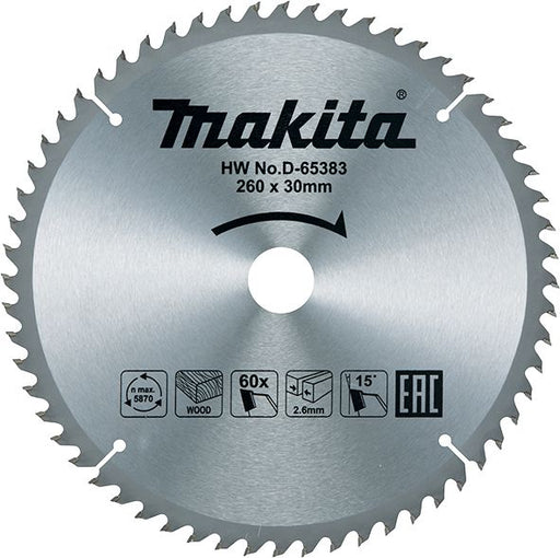 T.C.T.SAW BLADE 190MM Makita D-65383 Pribor MAKITA D-65383 Madras doo Beograd