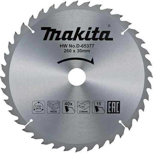 T.C.T.SAW BLADE 190MM Makita D-65399 Pribor MAKITA D-65399 Madras doo Beograd