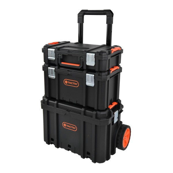 TACTIX Modularni sistem kutija na točkovima 3/1 - Light TX320379 Tactix Madras doo Beograd