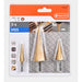 TACTIX Set HSS stepenastih burgija za metal 3 kom TX416061 Tactix Madras doo Beograd
