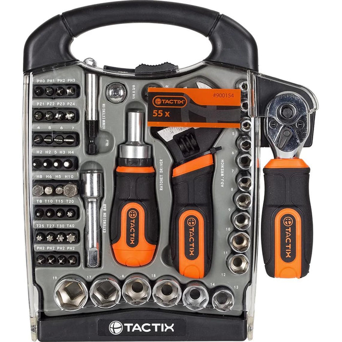 TACTIX Set mini (stubby) alata u kutiji 55 kom TX900154 Tactix Madras doo Beograd
