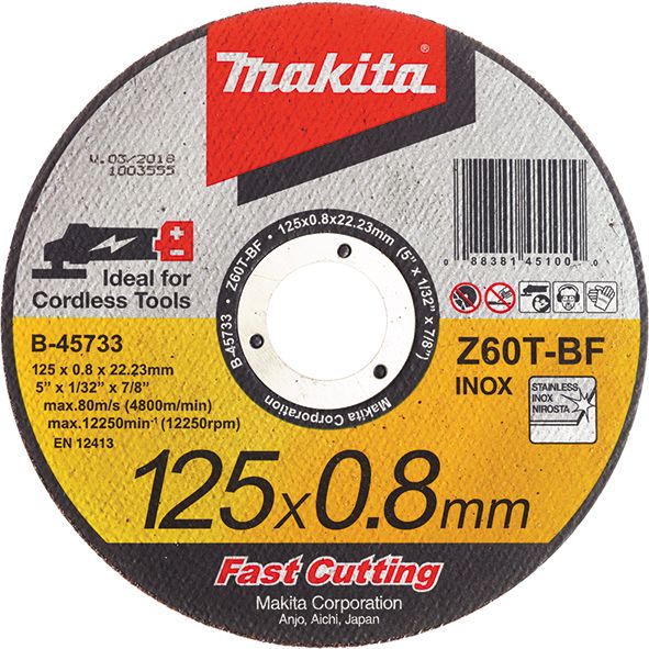 Tanak disk sa presovanim centrom Makita B-45733-12 Pribor MAKITA B-45733-12 Madras doo Beograd