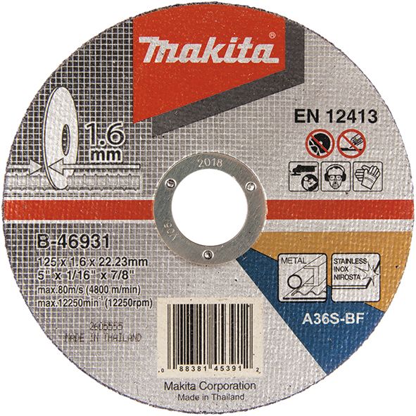 Tanak disk za odsecanje Makita B-46931 Pribor MAKITA B-46931 Madras doo Beograd