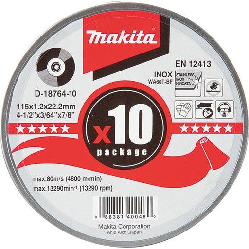 Tanak disk za sečenje Makita D-18764-10 Pribor MAKITA D-18764-10 Madras doo Beograd