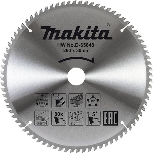 TCT list testere Makita D-65648 Pribor MAKITA D-65648 Madras doo Beograd