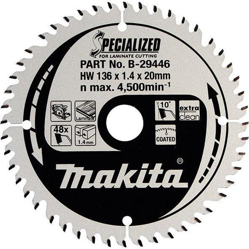 TCT Saw Blade 136 x 20 x 48T Makita B-29446 Pribor MAKITA B-29446 Madras doo Beograd