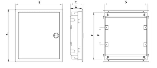 TEHNOPLAST - RAZ.TABLA ,,C,, U2X18C IT 3001066 Elektromaterijal Tehnoplast Madras doo Beograd