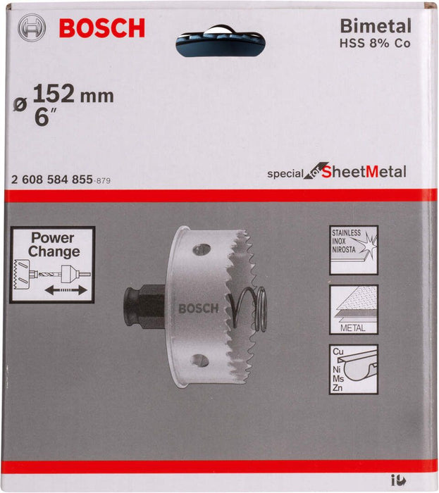 Testera za bušenje rupa - otvora u limu Bosch Special for Sheet Metal 152 mm, 6" - 2608584855 Testera za otvore BOSCH BOSCH-2608584855 Madras doo Beograd