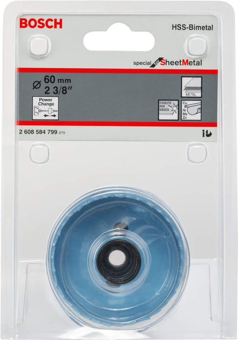 Testera za bušenje rupa - otvora u limu Bosch Special for Sheet Metal 60 mm, 2 3/8" - 2608584799 Testera za otvore BOSCH BOSCH-2608584799 Madras doo Beograd