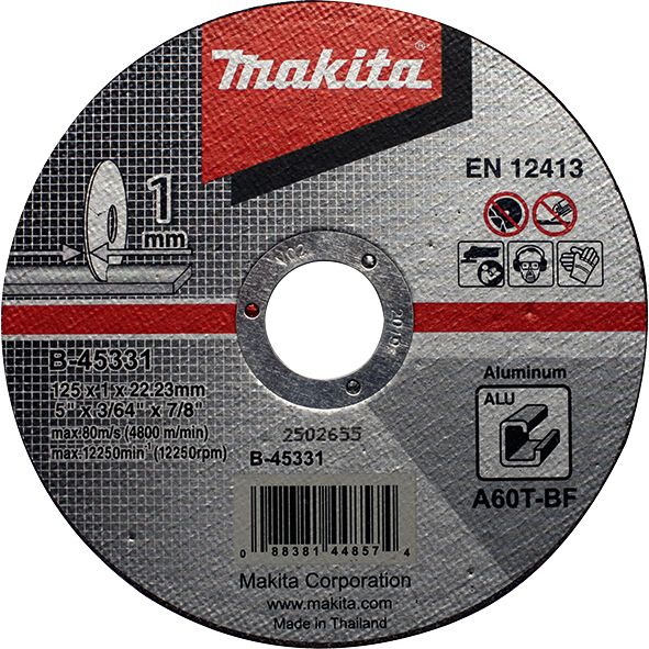 Thin Brusni disk sa presovanim centrom Makita B-45331 Pribor MAKITA B-45331 Madras doo Beograd