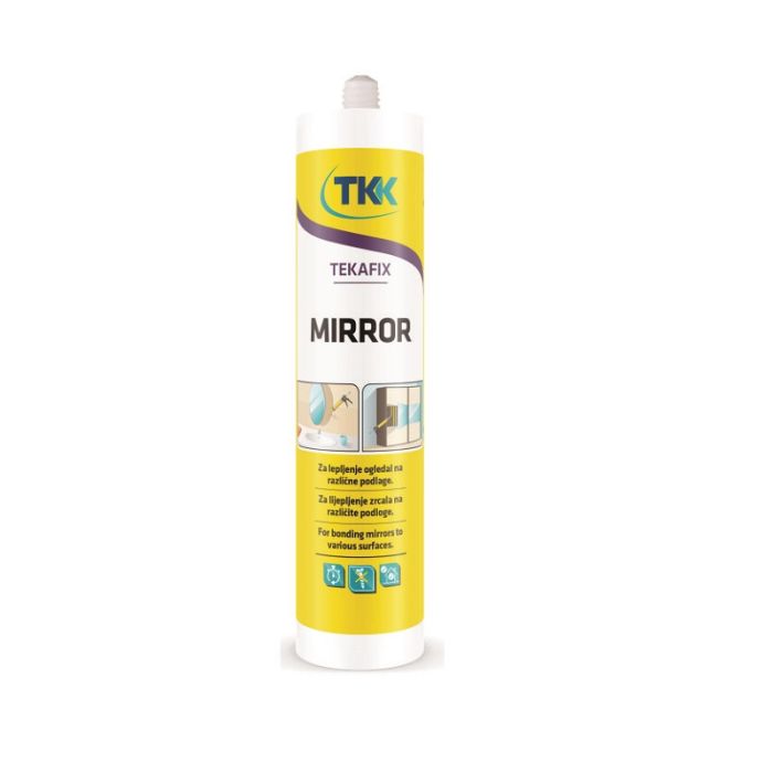TKK Silikon za ogledala 300ml Građevinski materijali Madras doo Beograd Madras doo Beograd