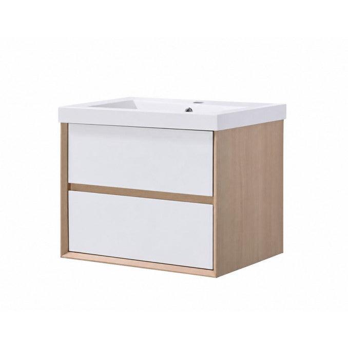 Toaletni ormarić COPEN BESON sa resin lavaboom 600x460x500mm matt white (C-21-BE600NW/MW) Ormarići sa lavaboom Copen Madras doo Beograd