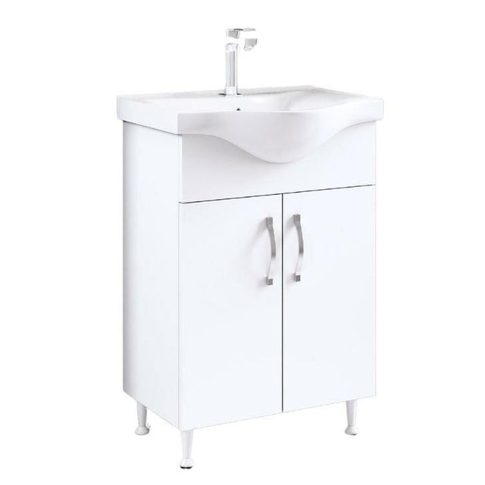 Toaletni ormarić UNILINE MODA 550 sa lavaboom ULM550W.ORM Ormarići sa lavaboom Uni Line Madras doo Beograd