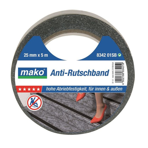 Traka prot.kliz.5mx25mm crna Građevinski materijali Madras doo Beograd Madras doo Beograd